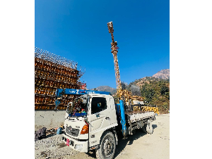 Tadano 3 ton cargo crane on Rent